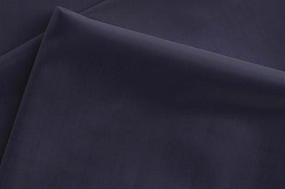 Carbon Blue Super 100's Merino Wool Blend Poly-Wool Suiting Fabric for Year-Round Wear