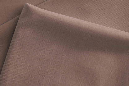 Super 110’s Extrafine Merino Wool Poly-Wool Suiting by Adlantino – Rosewood Brown Contemporary Tailoring Fabric for Men.
