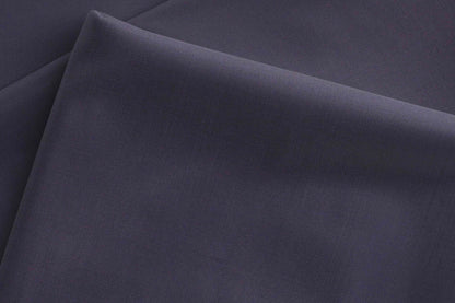 Classic Midnight Blue Super 130’s Australian Merino Wool Poly Wool Suiting Fabric