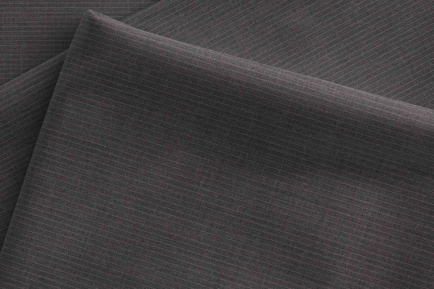 "CRIST Super 90’s Wool Blended Plain Charcoal Suiting – Year-Round Wear"