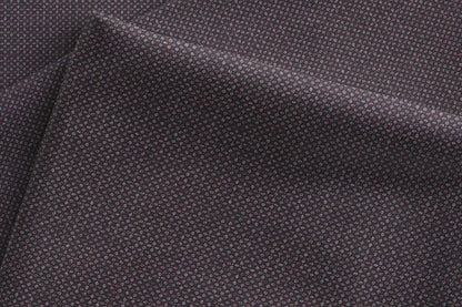 Adlantino Multicolour Micro-Check Poly Wool Suiting Fabric for Jodhpuris, Koti, Jackets, Suits & Pants.