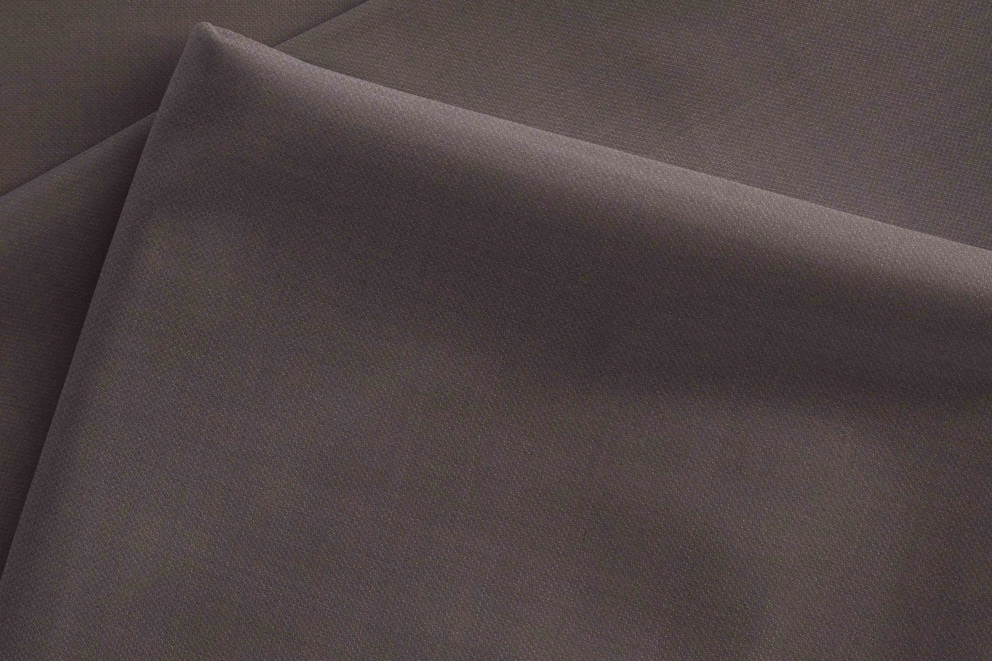 Super 130’s Extrafine Merino Wool Poly-Wool Suiting by Adlantino – Coffee Brown Modern Tailoring Fabric for Men.