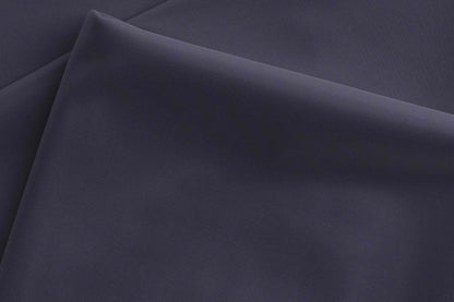Midnight Navy Super 110’s Extrafine Merino Plain Micro Suiting Poly Wool Fabric for Modern Menswear