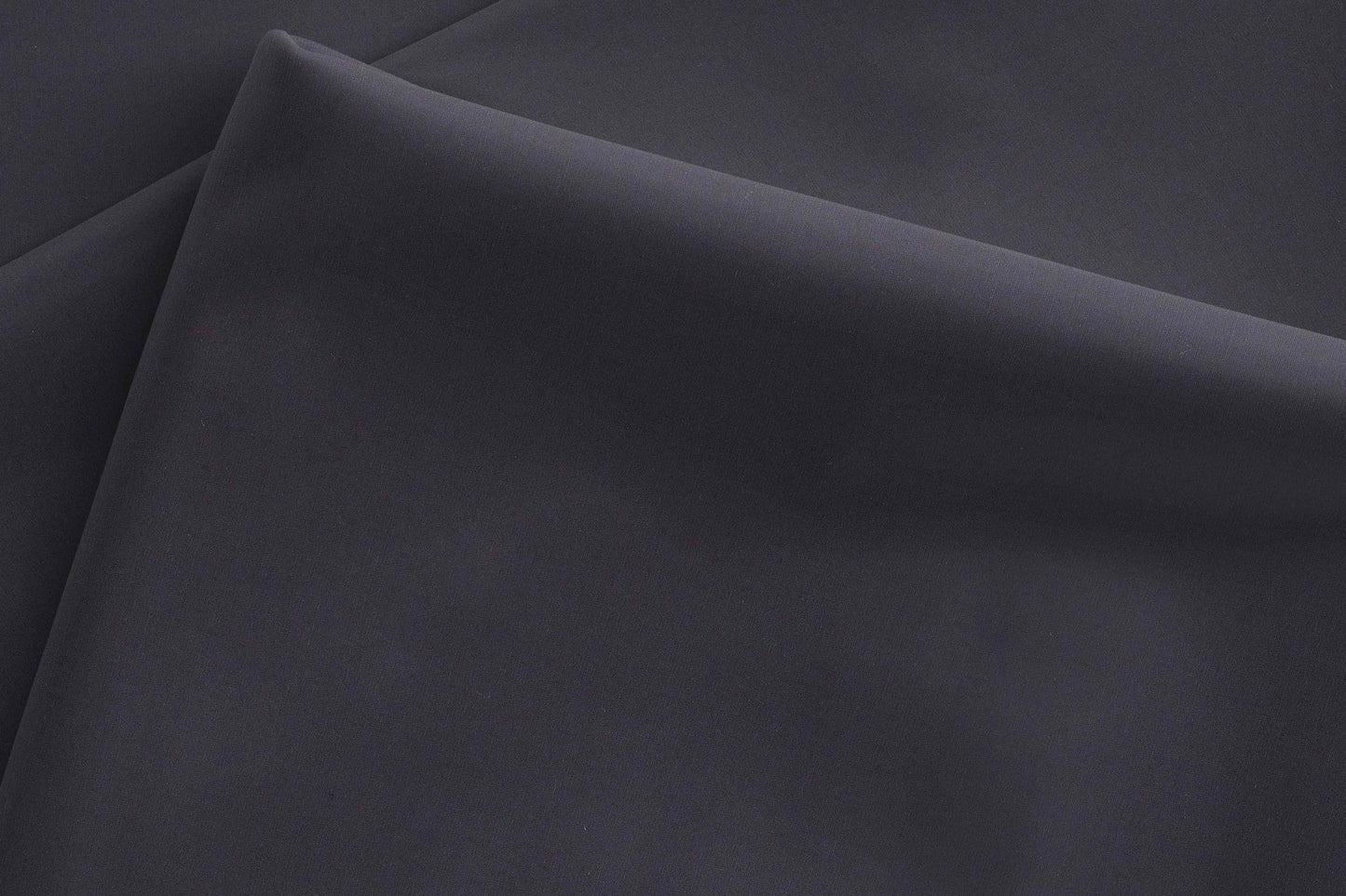 Navy Blue Mold Stretch High Density Giza Cotton Lycra Lining Fabric for Modern Menswear