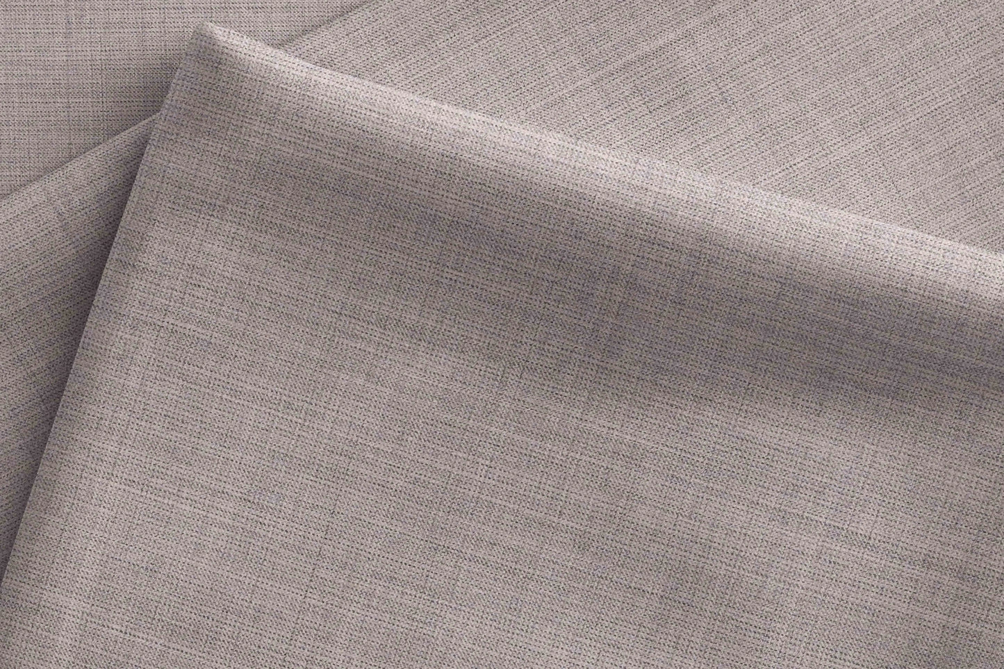 Chic Fine Merino Wool Polyester Blend Micro Plain Suiting