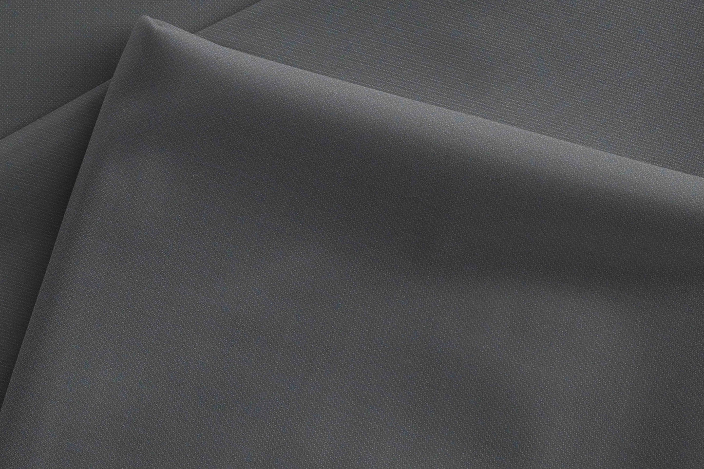 Super 130’s Extrafine Merino Wool Poly-Wool Suiting by Adlantino Glaze – Charcoal Grey Luxury for Modern Men’s Tailoring.