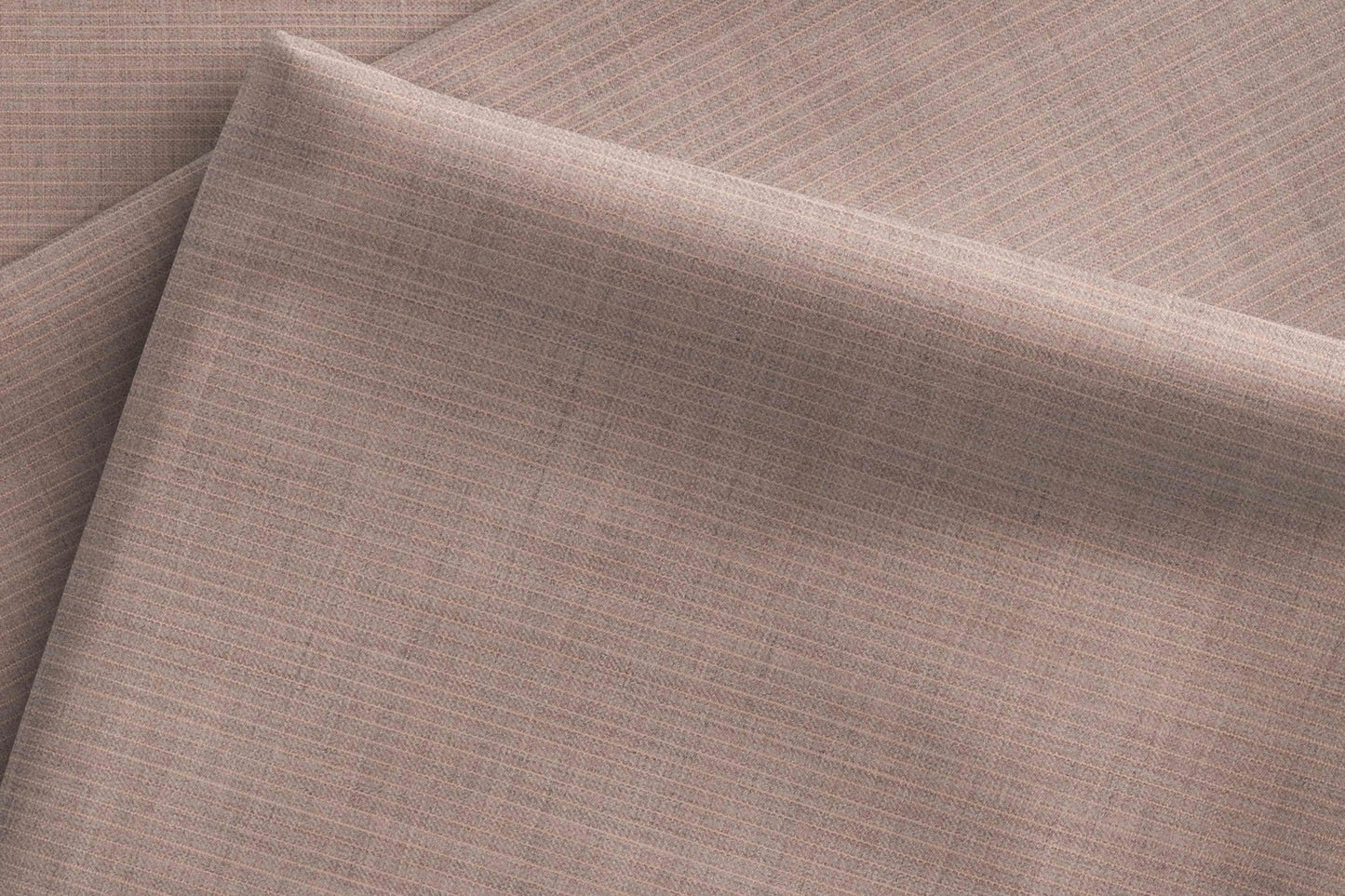 "CRIST Super 90’s Wool Blended Taupe Lining Suiting – All-Season Wear"