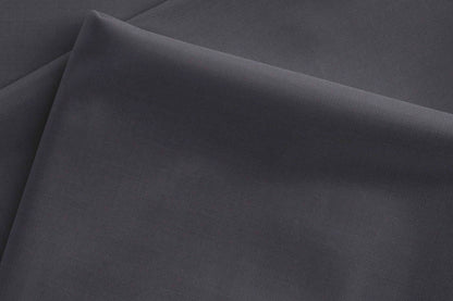 Chic Fine Merino Wool Polyester Blend Micro Plain Suiting