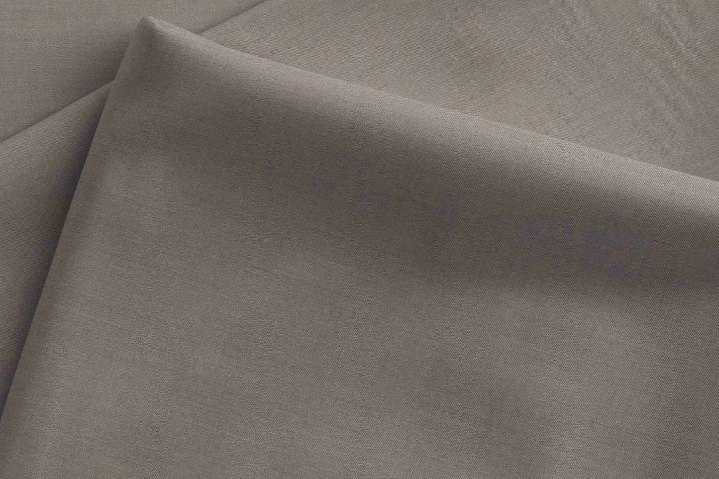 Taupe Brown Super 90’s Poly Wool Suiting Fabric by Adlantino for Jodhpuri Suits, Jackets and Trousers.