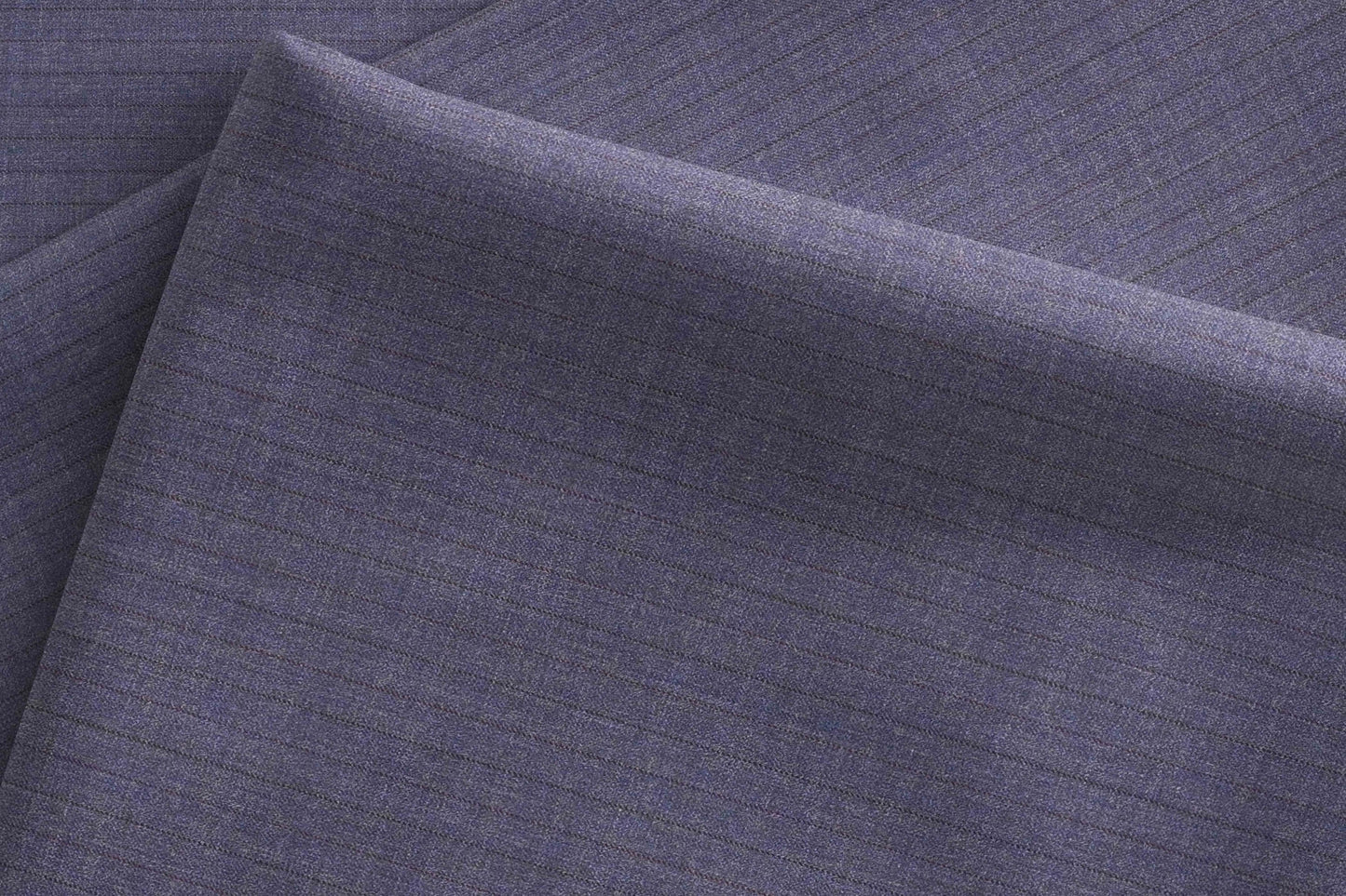 Steel Blue Super 130’s Extrafine Merino Micro Suiting Poly Wool Fabric for Modern Menswear