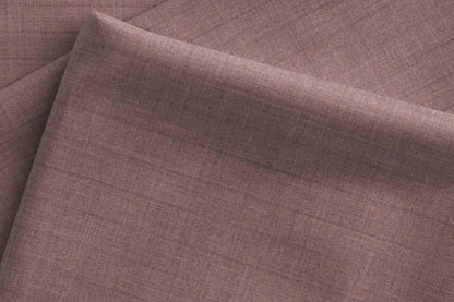 "Griefender Super 130’s Extrafine Merino Wool Taupe Plain Suiting by Adlantino"