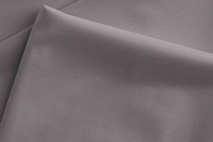 "Alpaca Super 110’s Extrafine Merino Wool Slate Lavender Plain Suiting by Adlantino"