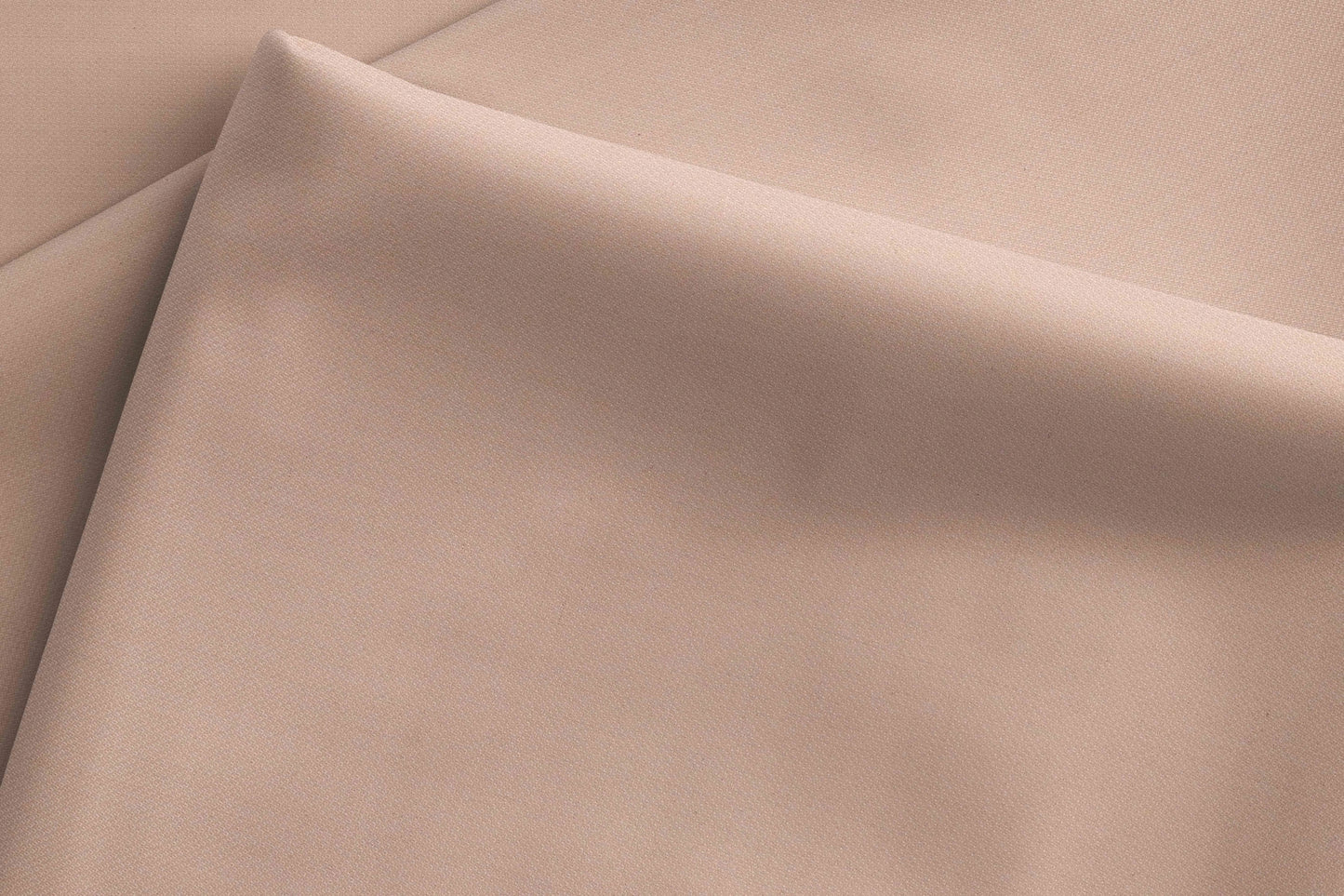 Super 130’s Extrafine Merino Wool Poly-Wool Suiting by Adlantino – Sand Beige Sophistication for Modern Menswear.