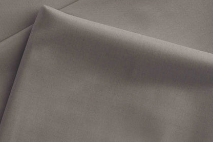 Ash Grey Mold Stretch High Density Giza Cotton Lycra Lining Fabric for Modern Menswear