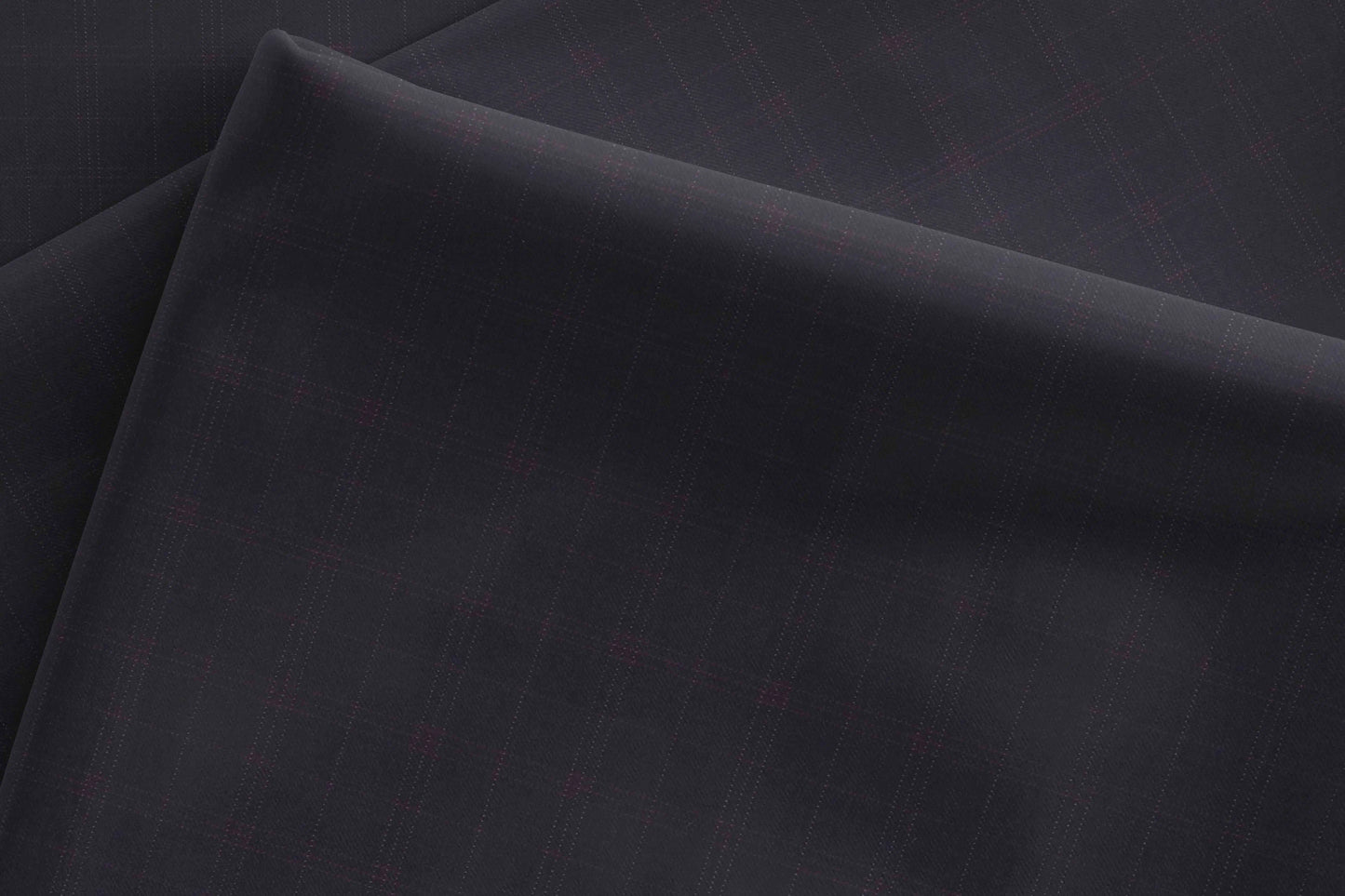 Creemar Luxurious Poly Wool Fabric – 70% Pure 120s Merino Wool & 30% Fine Polyester, Subtle Checks Pattern for Contemporary Menswear