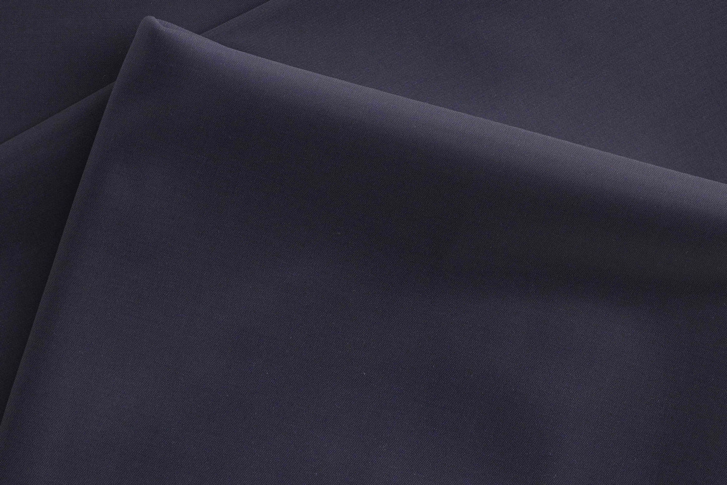 "Alpaca Super 110’s Extrafine Merino Wool Midnight Blue Plain Suiting by Adlantino England"