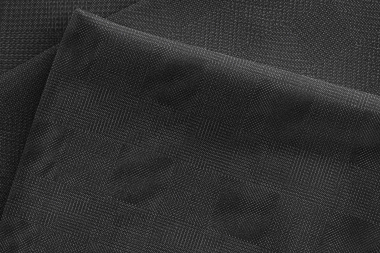 Modern Men's Super 90’s Extrafine Merino Wool Blend Micro Check Poly Wool Suiting – Crafted by Adlantino England Dolce