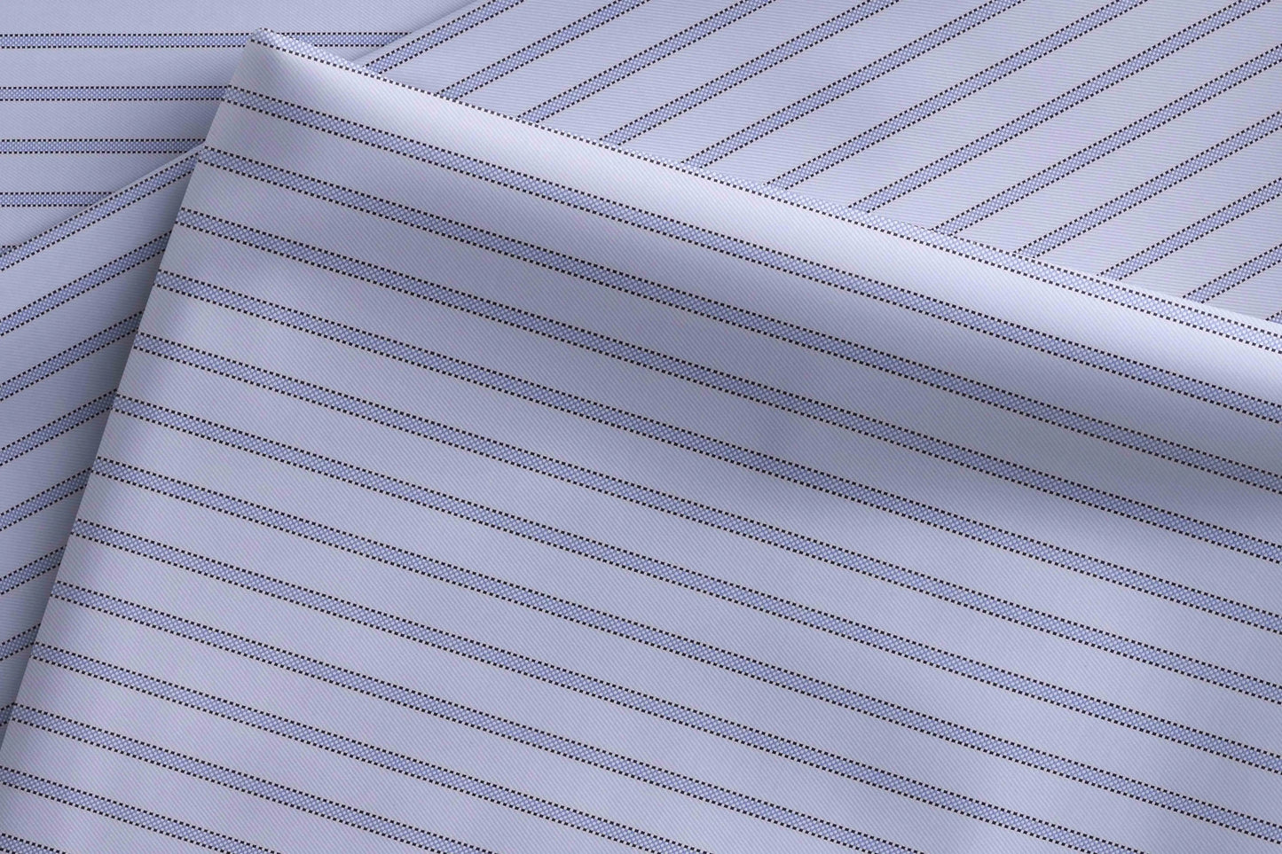 Super Ply 80’s Lining Stripe Shirting – Tessitura Monti India, Superfine Giza Cotton
