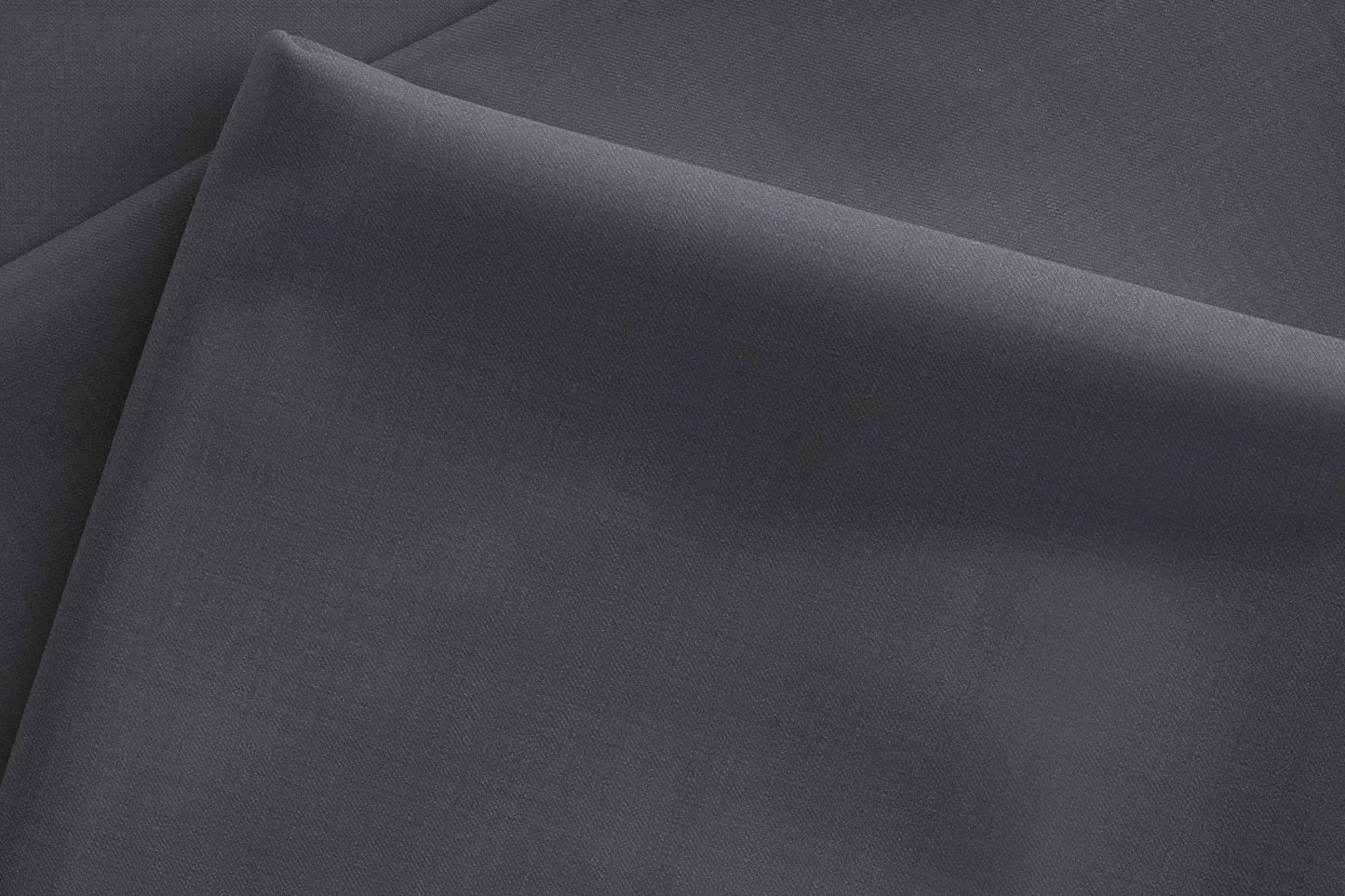 Midnight Steel Poly Wool Super 130’s Australian Merino Wool-Rich Clubwear Suiting
