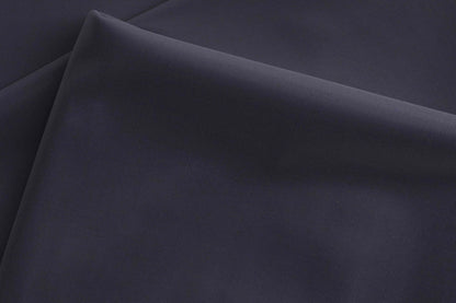 Premium Super 130’s Australian Merino Wool-Rich Poly Wool Suiting – Plain Micro Structure, Navy Blue